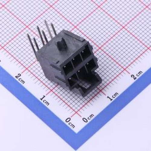 X3501WR-2x03A-LPSN 线对板针座 2x3P 间距:3.5mm 弯插 弯插,P=3.