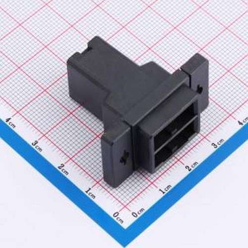 HC-5.08D-2*2EY-05 胶壳(线对板/线对线) 2x2P 5.08mm P=5.08mm