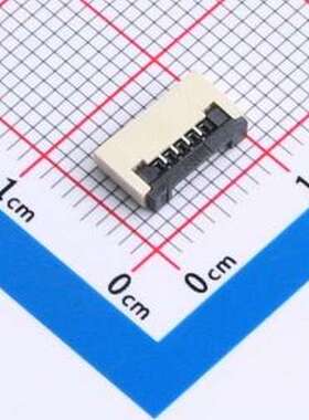 GT-F1008SR20-04SMT01 FFC/FPC连接器 翻盖式 下接 P数:4P 间距:1