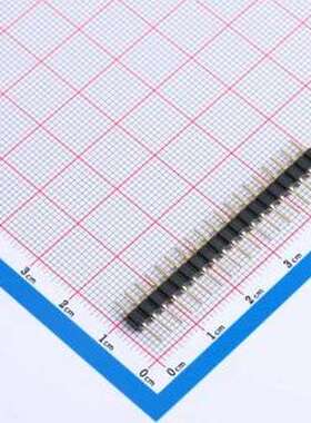 XDZ254C-1-19-Z-3.0-G1 排针 1x19P 间距:2.54mm 圆针 直插 插件,