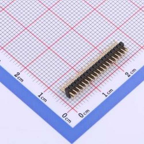 X1321WV-2x19J-C30D23 排针 2x19P 间距:1.27mm 方针 插件,P=1.27