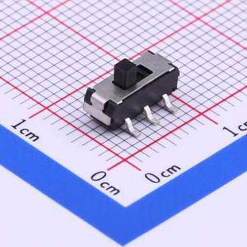 MST22D18G2 滑动开关 两档立式贴片 6脚拨动 柄长2.0MM SMD,3.6x9
