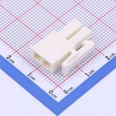 1586765-2 胶壳(线对板/线对线) 2x1P 4.2mm P=4.2mm