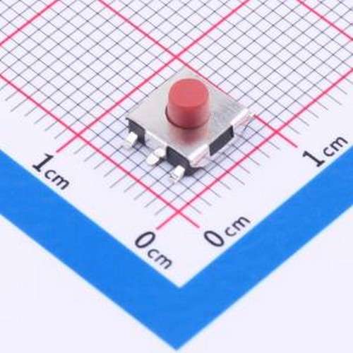 TS-1080W-A6B3-D2 轻触开关 6.4*6.2*4.3mm 立贴 轻触开关 SMD