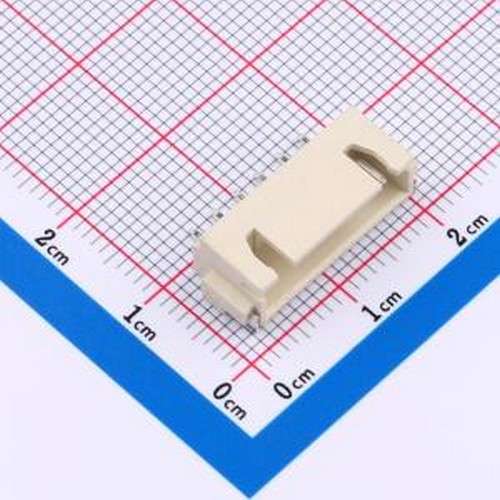 WAFER-XH2.54-6PWT-W1-P 线对板针座 1x6P 间距:2.54mm 卧贴 SMD,