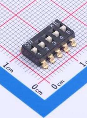 DSIC05LSGET 拨码开关 2.54mm 5位贴片高柄拨码开关 SMD-10P,6x12
