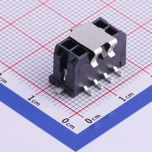 430450818 线对板针座 2x4P 间距:3mm 立贴 系列:Micro-Fit(MX 3.