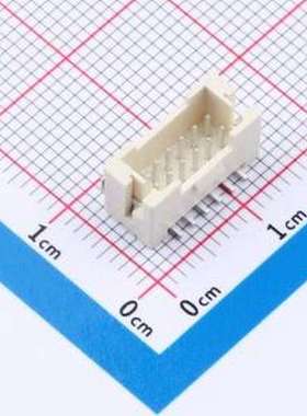 HDGC1508WVA-S-2X6P 线对板针座 DHGC1.5带扣立贴 2X6P SMD,P=1.5