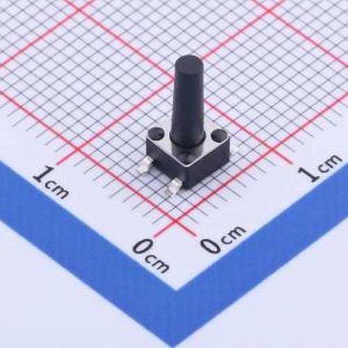 GT-TC074A-H100-L1 轻触开关 4.5*4.5*10mm 立贴 轻触开关 SMD