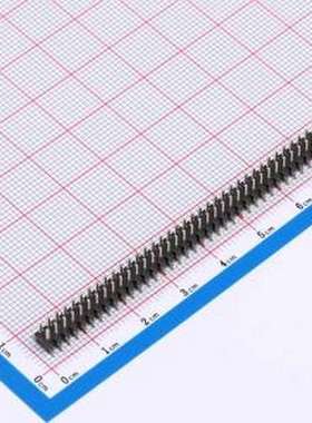 KH-2.0PH-2X37P-L8.0-SMT 排针 2x37P 间距:2mm SMD,P=2mm