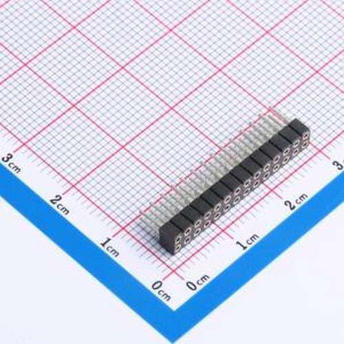 XDM200C-2-14-Z-2.8-G0 排母 2x14P 间距:2mm 直插 插件,P=2mm