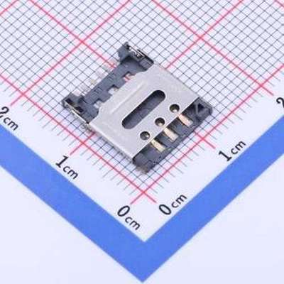XKNANO-1150 SIM卡连接器 翻盖式 NanoSIM卡 卡座 SMD