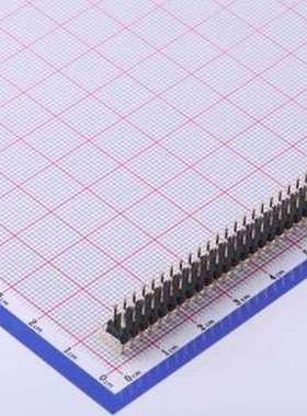 X6521WR-2x23H-C60D30 排针 2x23P 间距:2.54mm 方针 弯插,P=2.54