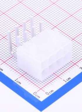39301080 线对板针座 2x4P 间距:4.2mm 弯插 弯插,P=4.2mm