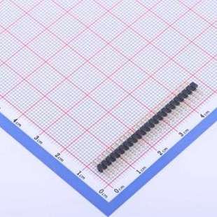 排针 1x23P 插件 23I P=2mm 方针 C40D28 2mm X4611WV 间距