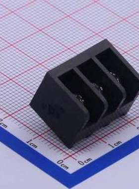 JL635-63503B01 栅栏式接线端子 6.35mm 1x3P 直针 边脚 排数:1