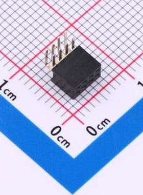 IPCP127F08PB28R 排母 间距:1.27mm 弯插 弯插,P=1.27mm