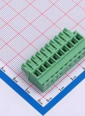 1827208 插拔式接线端子 3.81mm 排数:1 每排P数:10