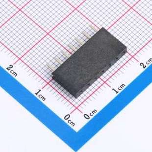 2.54mm P=2.54mm 插件 直插 1x7P 间距 排母 7PY PM2.54
