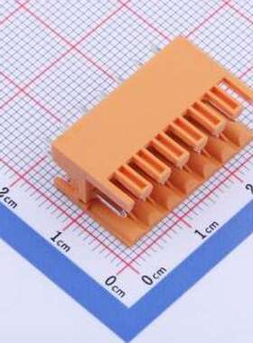 KF2EDGEV-3.5-2*7P 插拔式接线端子 3.5mm 插件,P=3.5mm
