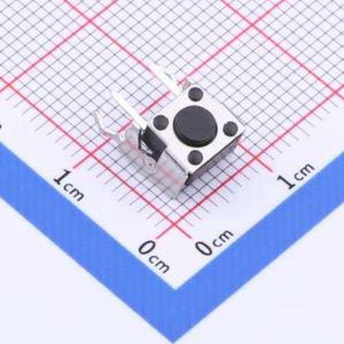 TS-KG02N-BB43F 轻触开关 6*6-4.3侧按支架式轻触开关 插件