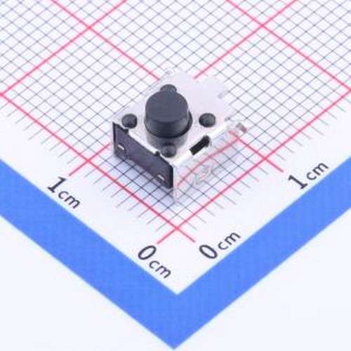 K2-1102HW-D4SW-01 轻触开关 6*6*5.5 带支架贴片开关 SMD