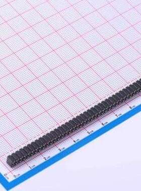 X5521FV-2x40-C42D32-0740 排母 间距:2.54mm 2x40P 直插 插件,P=