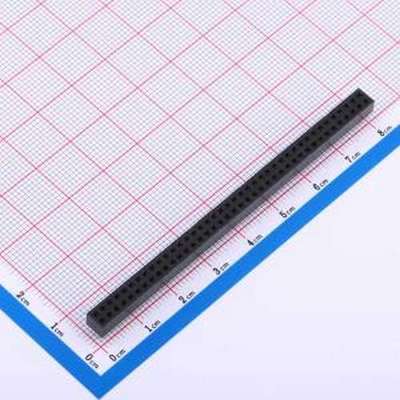 CSFA201-4002A001R1AC 排母 2x40P 间距:2mm 直插 插件,P=2mm