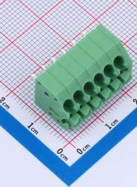 1985001 弹簧式接线端子 3.5mm 每排P数:6 排数:1 插件,P=3.5mm