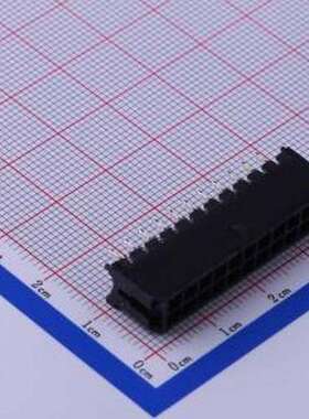 C3030WV-F-2X11P 线对板针座 2x11P 间距:3mm 直插 黑色 插件,P=3