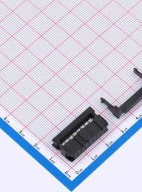 9555H-2x08P IDC刺破式连接器(牛角/简牛) 9555H-2x08P 两件套 P=