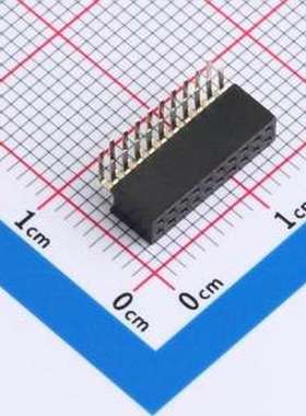 IPCP127F20PB28R 排母 间距:1.27mm 弯插 弯插,P=1.27mm