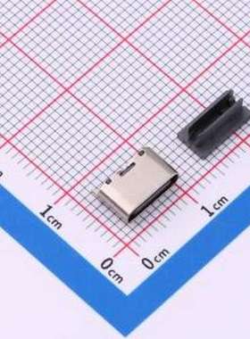 TYPE-C-336-LSRH500 USB连接器 Type-C 母 立贴 5.0H SMD