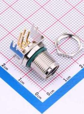 M8S-04PFFR-SF8001 圆形(线缆)连接器 M8S-04PFFR-SF8001 弯插