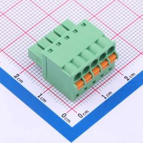 JL15EDGKD-35005G01 插拔式接线端子 1x5P 3.5mm 排数:1 每排P数: