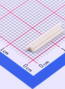 A0801H-16P 胶壳(线对板/线对线) 0.8mm 1x16P P=0.8mm