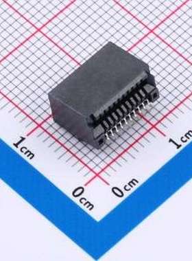 10056847-101LF 金手指连接器 0.8mm P数:20P SMD,P=0.8mm,卧贴