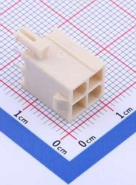 HM3502E-P1 线对板针座 2x2P 间距:4.2mm 直插 插件,P=4.2mm