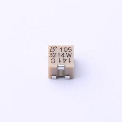 3214W-1-105E 可调电阻/电位器 1MΩ ±10% SMD-3P,4.8x3.5mm