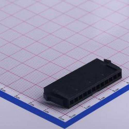 HX30001-12R bk 胶壳(线对板/线对线) 3mm 1x12P P=3mm