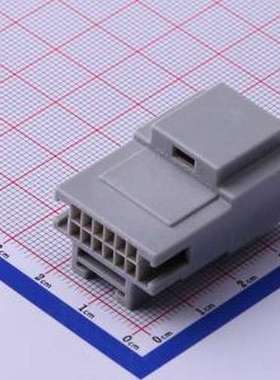 309681127 胶壳(线对板/线对线) 2.54mm 2x6P P=2.54mm