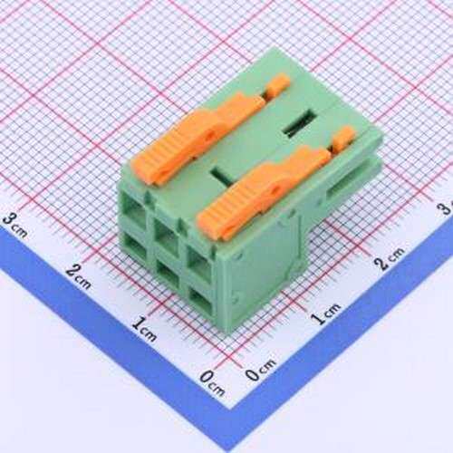 KF2EDGDJ-5.0-3P 插拔式接线端子 1x3P 排数:1 每排P数:3