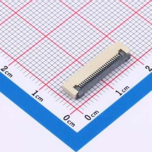 AFD01-S26FCC-00 FFC/FPC连接器 间距:0.5mm P数:26P 翻盖式 下接
