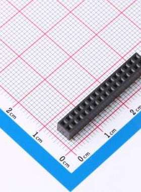 HDGCPH2.0-PMS-02-15 排母 2.0x4.3 双排SMT排母 2x15P SMD,P=2mm