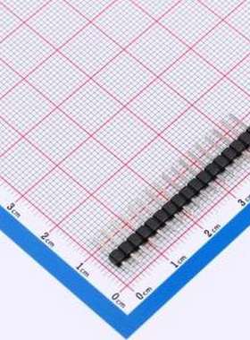 HC-PZ254-11.5L-1x17PZ 排针 间距2.54mm 1x17Pin 直插 H2.5 L11.