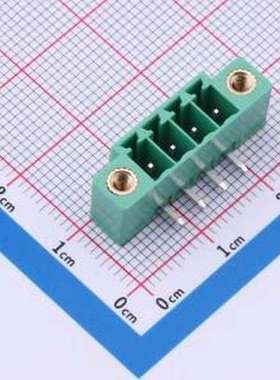 MX15EDGRM-3.5-04P-GN01-Cu-A 插拔式接线端子 3.5mm 1x4P 排数:1