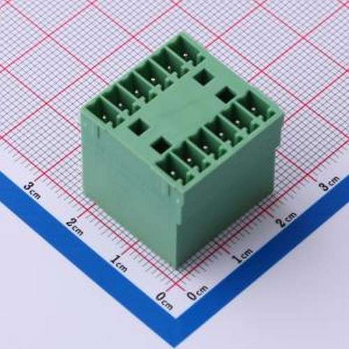 DB2ERH-3.5-2*6P-GN 插拔式接线端子 DB2ERH-3.5-2*6P-GN 插件,P=