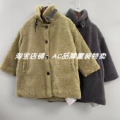 清7751秋冬加丝棉羊羔毛外套10.11.12.13 不适合胖宝
