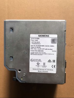 95新西门子 6EP1334-3BA10 DC24V/10A PSU200M 议价