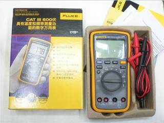 福禄克Fluke 17B+数字万用表 F-17B+手持式多用表fluke 18B+正品